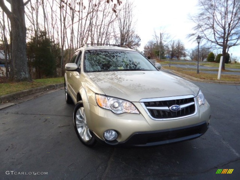 2008 Outback 3.0R L.L.Bean Edition Wagon - Harvest Gold Metallic / Warm Ivory photo #1