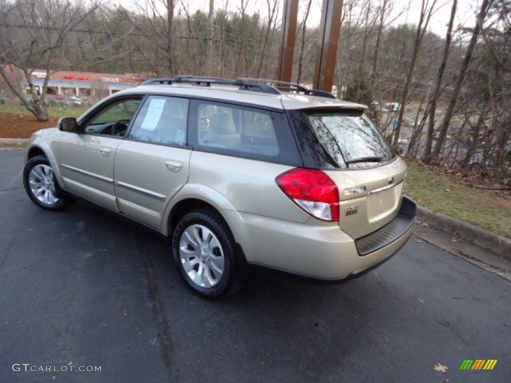 2008 Outback 3.0R L.L.Bean Edition Wagon - Harvest Gold Metallic / Warm Ivory photo #5