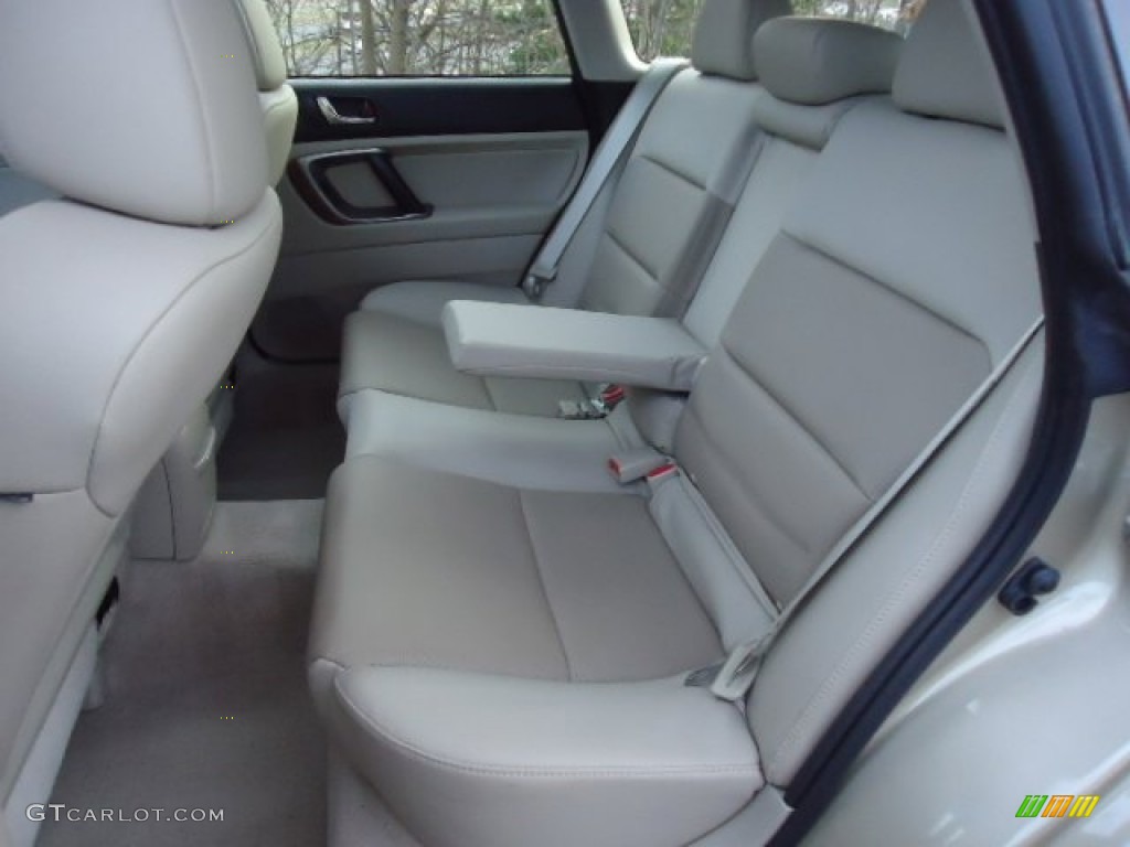 Warm Ivory Interior 2008 Subaru Outback 3.0R L.L.Bean Edition Wagon Photo #59570898