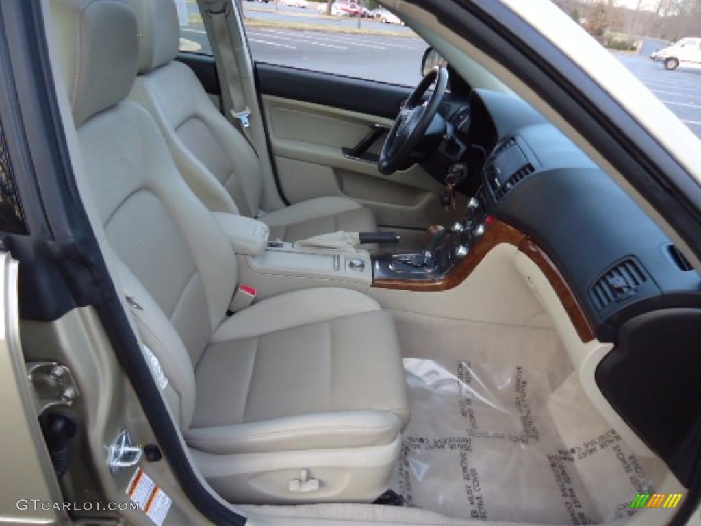 Warm Ivory Interior 2008 Subaru Outback 3.0R L.L.Bean Edition Wagon Photo #59570913