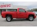 2007 Victory Red Chevrolet Silverado 1500 LS Regular Cab  photo #8