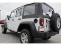 2012 Bright White Jeep Wrangler Unlimited Sport 4x4  photo #5