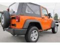 2012 Crush Orange Jeep Wrangler Sport 4x4  photo #7