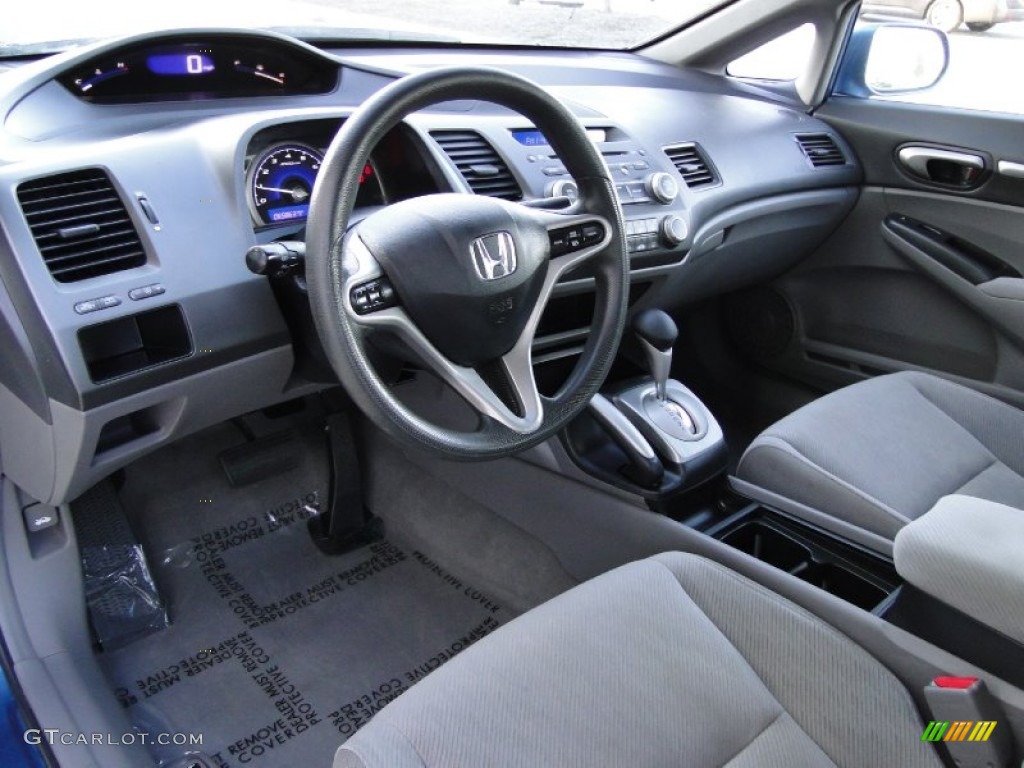 Gray Interior 2009 Honda Civic EX Sedan Photo #59571978