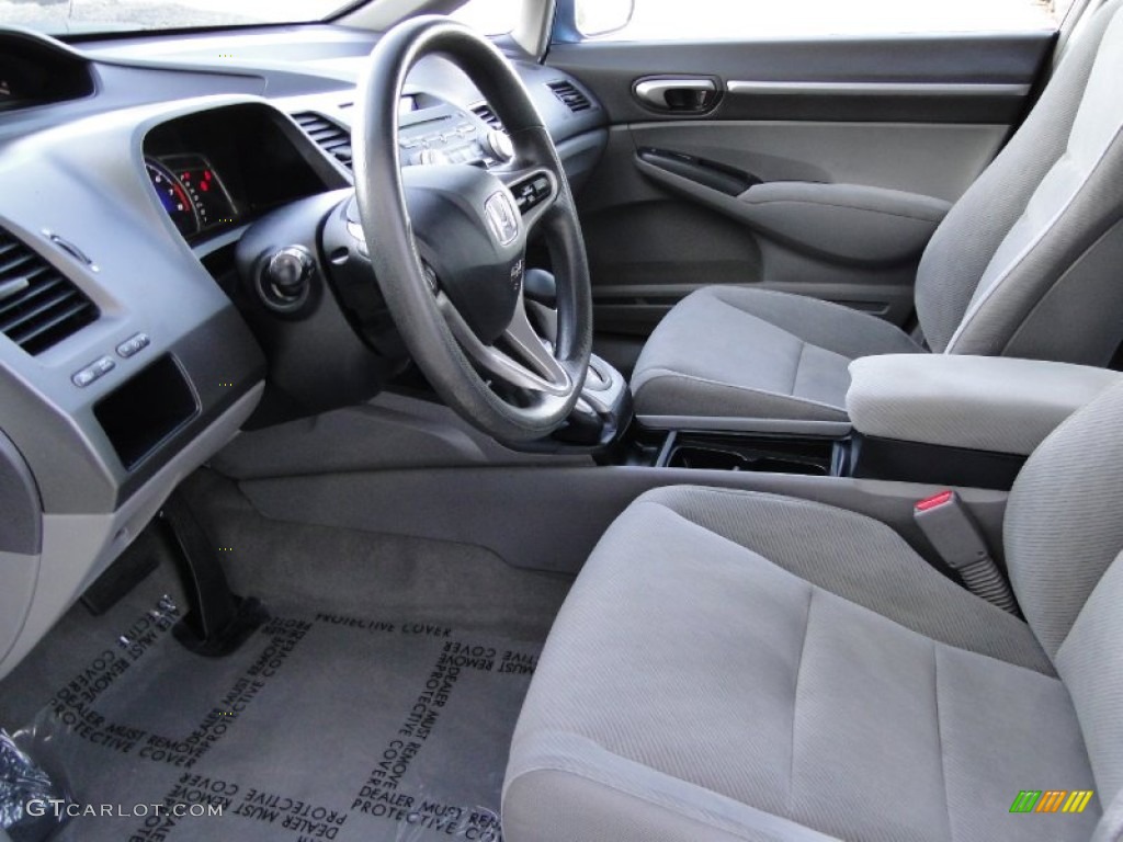 Gray Interior 2009 Honda Civic EX Sedan Photo #59571984
