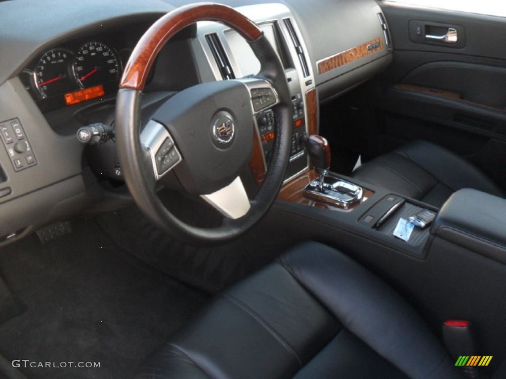 Ebony Interior 2011 Cadillac STS V6 Premium Photo #59572386