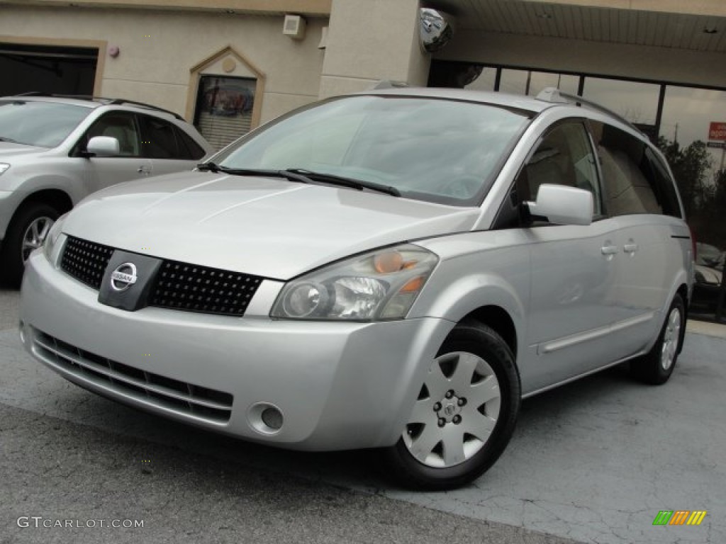 2005 Quest 3.5 S - Silver Mist Metallic / Gray photo #1