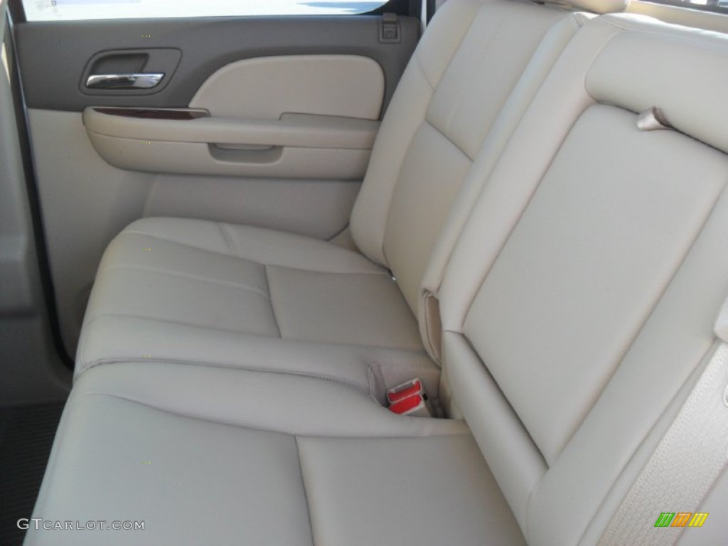 2012 Silverado 1500 LTZ Crew Cab 4x4 - White Diamond Tricoat / Light Cashmere/Dark Cashmere photo #14