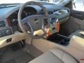 Light Cashmere/Dark Cashmere 2012 Chevrolet Silverado 1500 LTZ Crew Cab 4x4 Interior Color