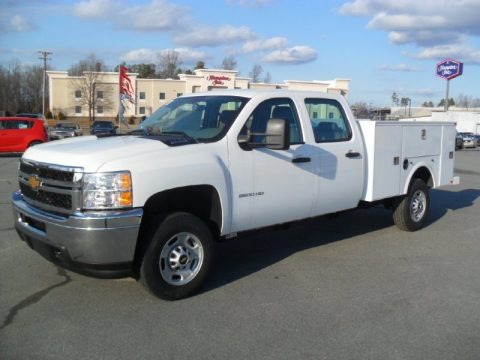 2012 Chevrolet Silverado 2500HD Work Truck Crew Cab Chassis Data, Info and Specs
