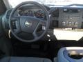 Summit White - Silverado 2500HD Work Truck Crew Cab Chassis Photo No. 14
