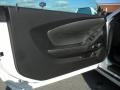 Gray 2012 Chevrolet Camaro LT/RS Convertible Door Panel
