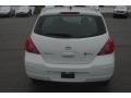 2010 Fresh Powder White Nissan Versa 1.8 S Hatchback  photo #3