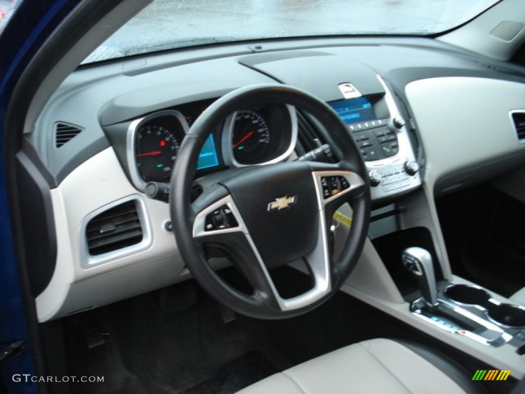 2010 Chevrolet Equinox LT AWD Jet Black/Light Titanium Dashboard Photo #59575503