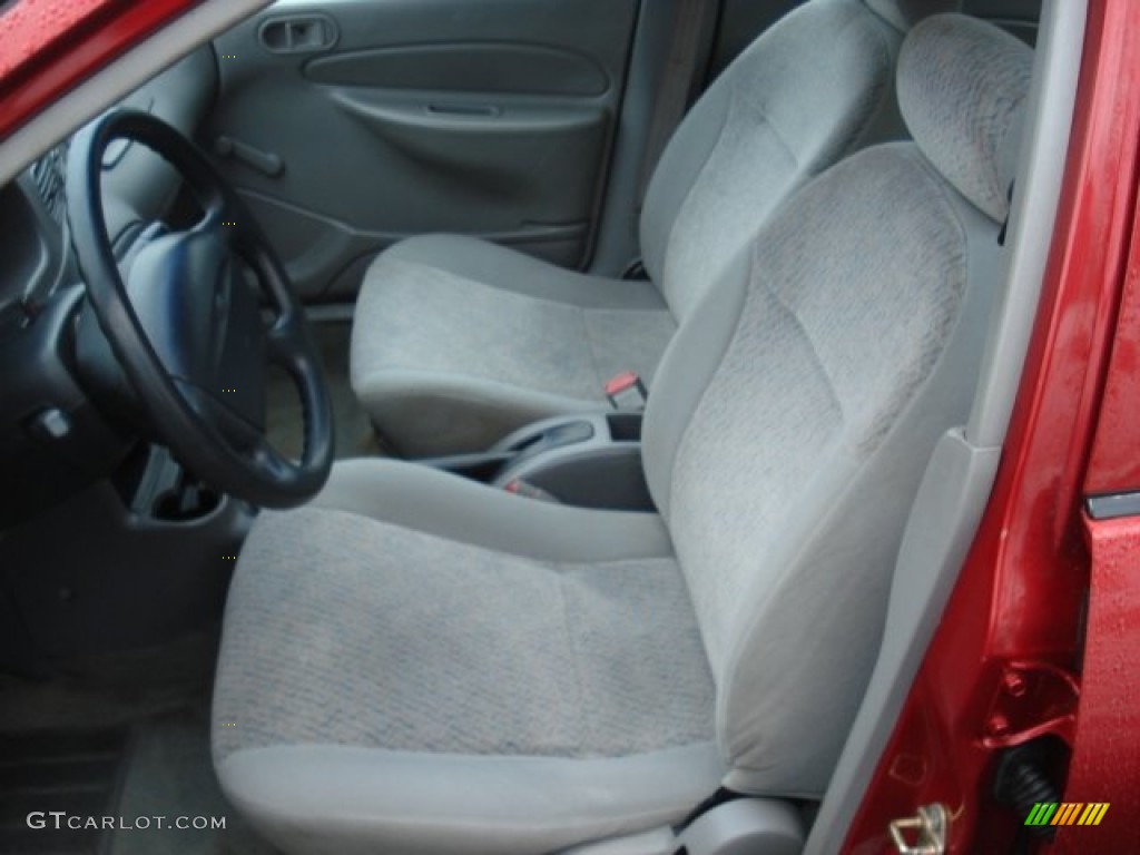 1999 Escort SE Sedan - Toreador Red Metallic / Medium Graphite photo #9