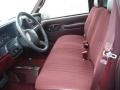  1998 C/K K1500 Regular Cab 4x4 Red Interior