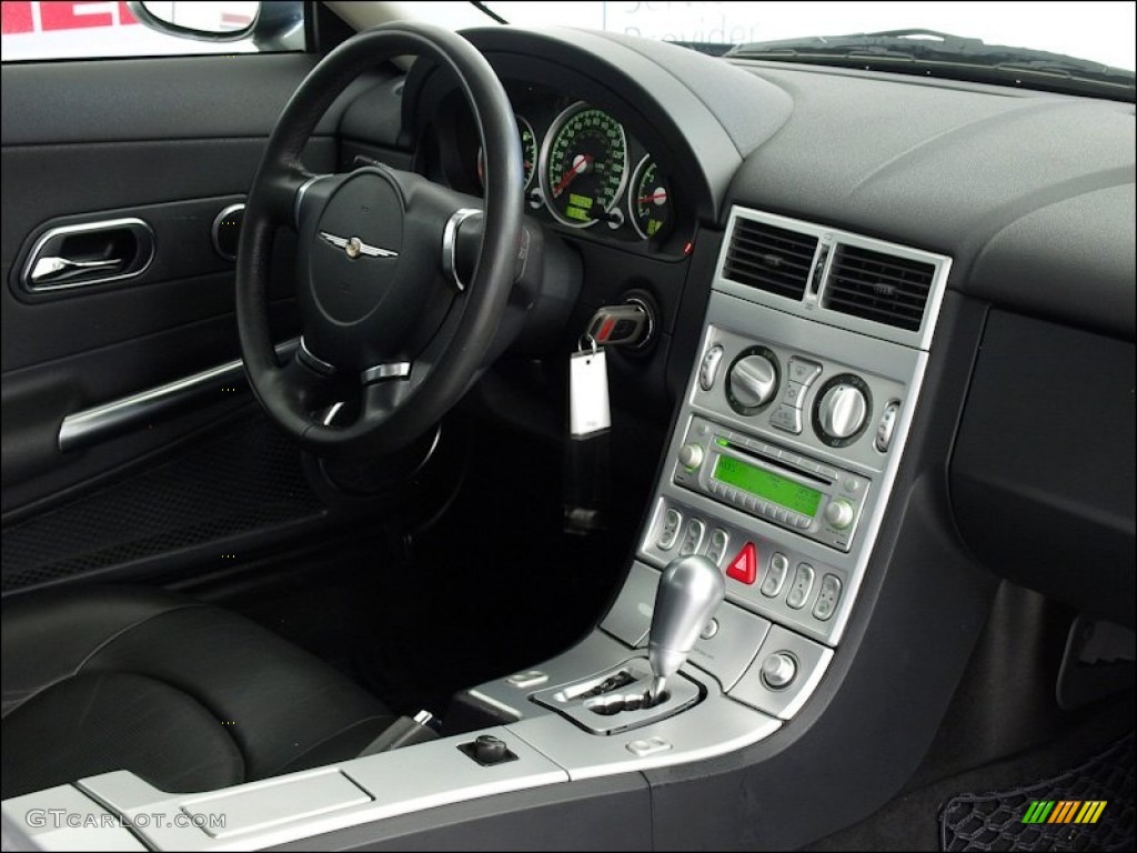 2005 Chrysler Crossfire Limited Coupe Dark Slate Grey Dashboard Photo #59577233