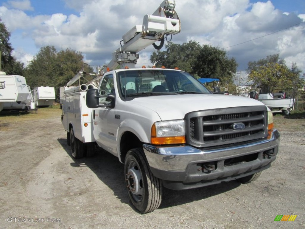 2001 Ford F450 Super Duty XL Regular Cab Bucket Truck Exterior Photos