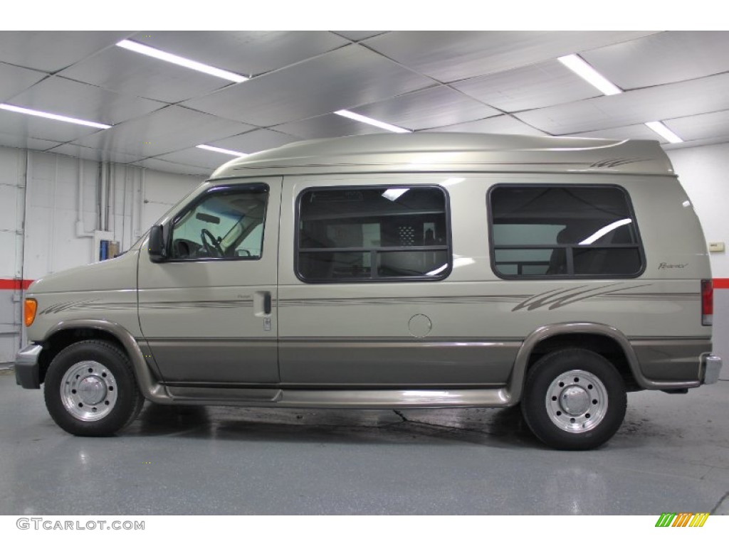 Gold Ash Metallic 2005 Ford E Series Van E250 Passenger Conversion Exterior Photo #59577786