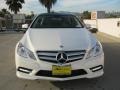 2012 Arctic White Mercedes-Benz E 550 Coupe  photo #2