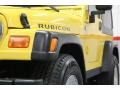 2004 Solar Yellow Jeep Wrangler Rubicon 4x4  photo #13