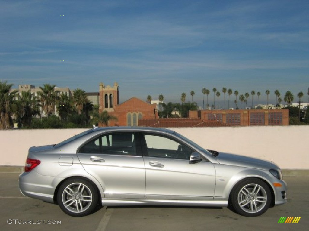 Iridium Silver Metallic 2012 Mercedes-Benz C 250 Sport Exterior Photo #59578560