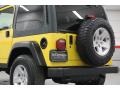 2004 Solar Yellow Jeep Wrangler Rubicon 4x4  photo #24