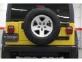2004 Solar Yellow Jeep Wrangler Rubicon 4x4  photo #27