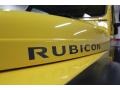 2004 Solar Yellow Jeep Wrangler Rubicon 4x4  photo #36