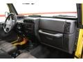 2004 Jeep Wrangler Dark Slate Gray Interior Dashboard Photo