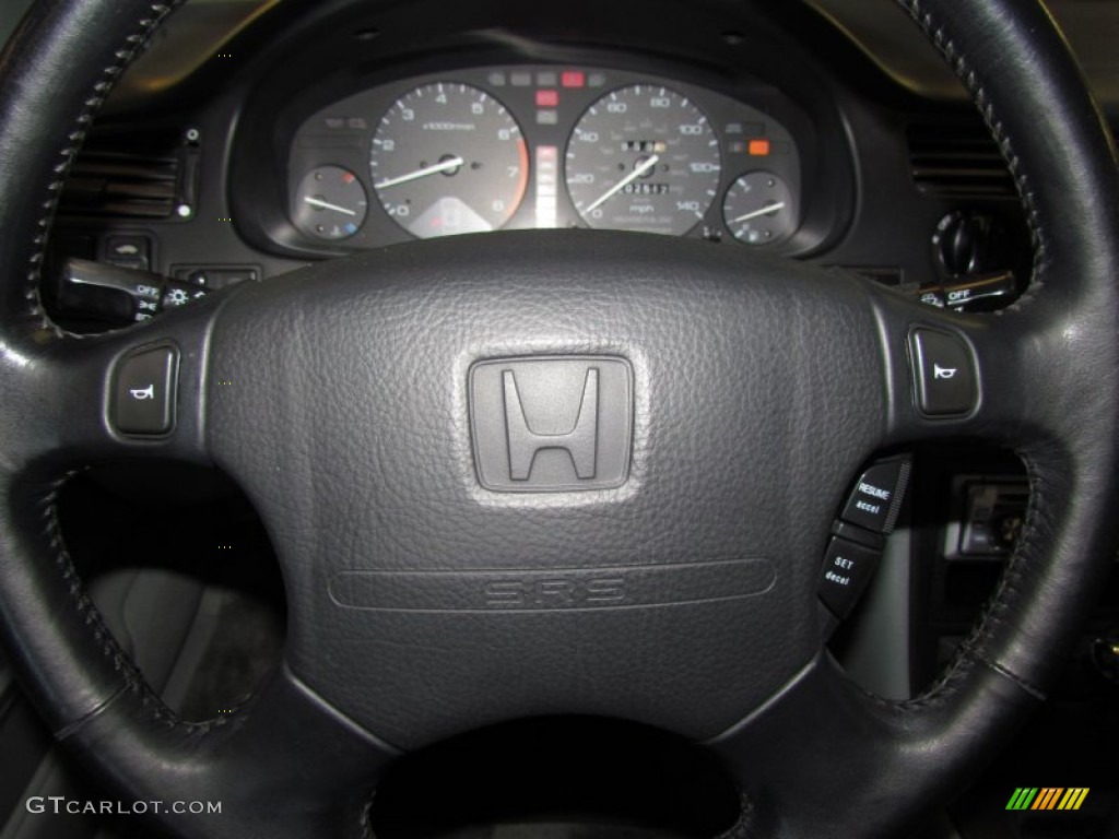1996 Honda Accord EX V6 Sedan Gray Steering Wheel Photo #59581452