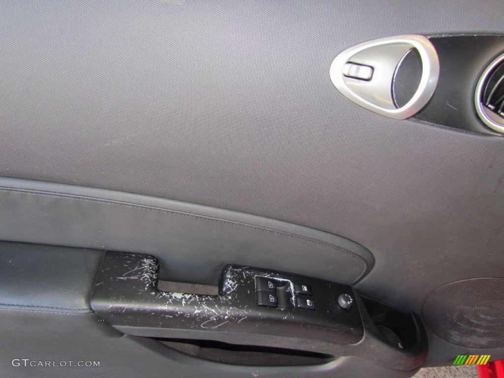 2006 350Z Touring Roadster - Redline / Charcoal Leather photo #11
