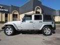 2007 Bright Silver Metallic Jeep Wrangler Unlimited Sahara  photo #1