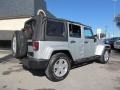 2007 Bright Silver Metallic Jeep Wrangler Unlimited Sahara  photo #3