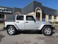 2007 Bright Silver Metallic Jeep Wrangler Unlimited Sahara  photo #4