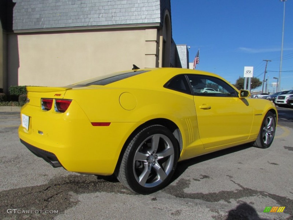 Rally Yellow 2011 Chevrolet Camaro LT/RS Coupe Exterior Photo #59582616