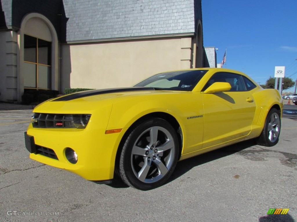 Rally Yellow 2011 Chevrolet Camaro LT/RS Coupe Exterior Photo #59582628