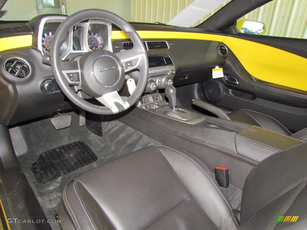 Black Interior 2011 Chevrolet Camaro LT/RS Coupe Photo #59582646