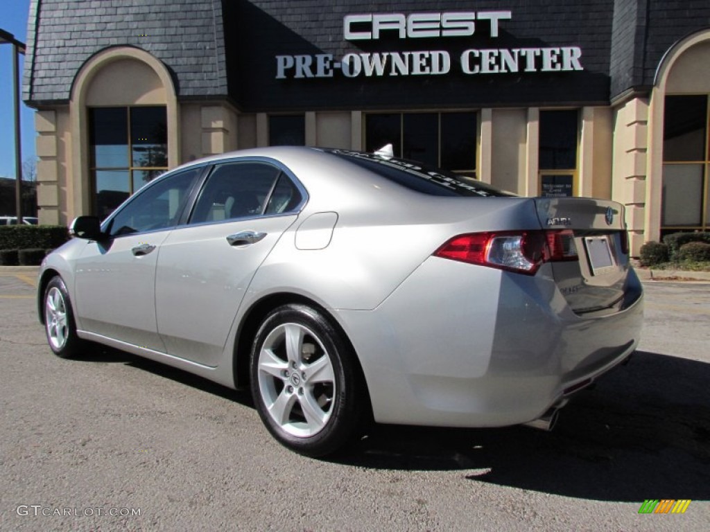 2010 TSX Sedan - Palladium Metallic / Ebony photo #2