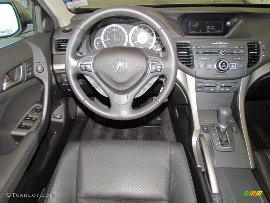 2010 TSX Sedan - Palladium Metallic / Ebony photo #14
