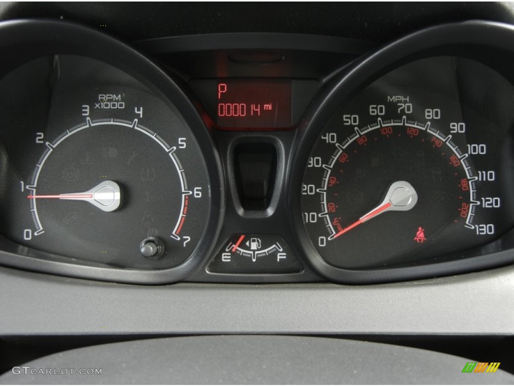 2012 Ford Fiesta S Sedan Gauges Photo #59584284