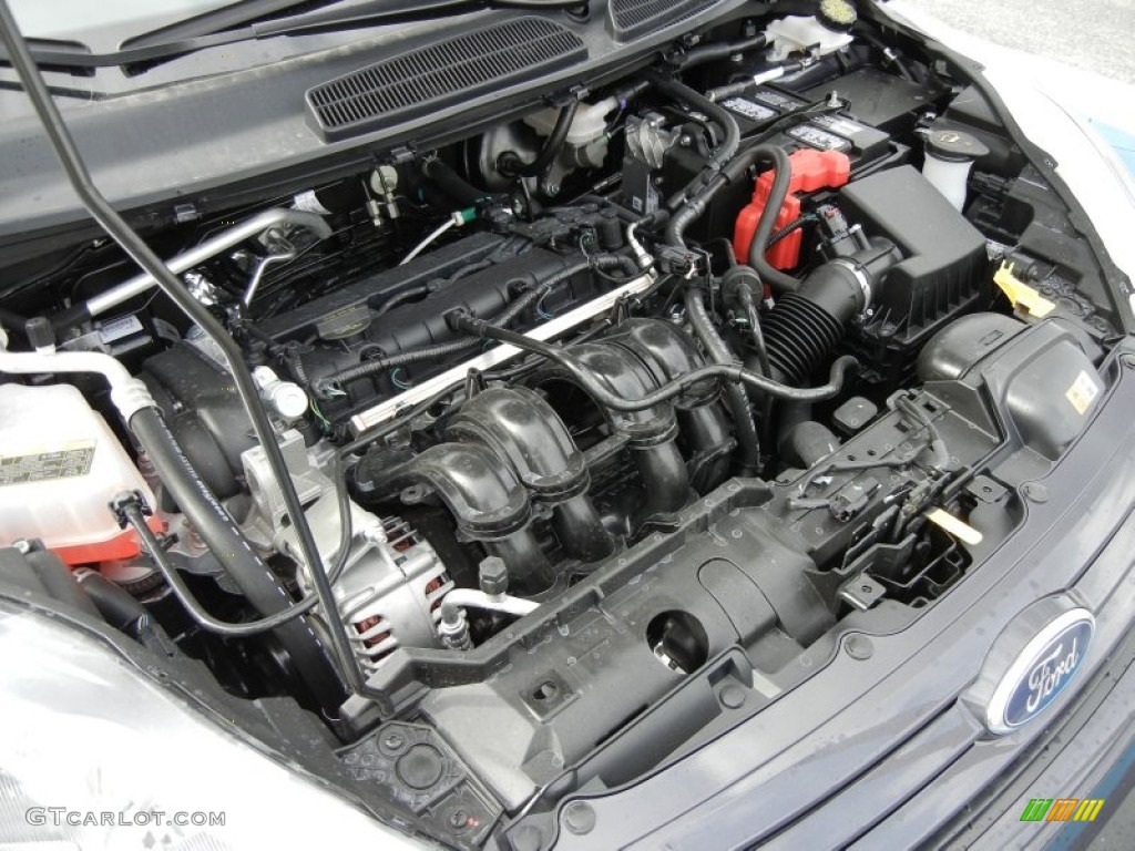 2012 Ford Fiesta S Sedan 1.6 Liter DOHC 16-Valve Ti-VCT Duratec 4 Cylinder Engine Photo #59584311