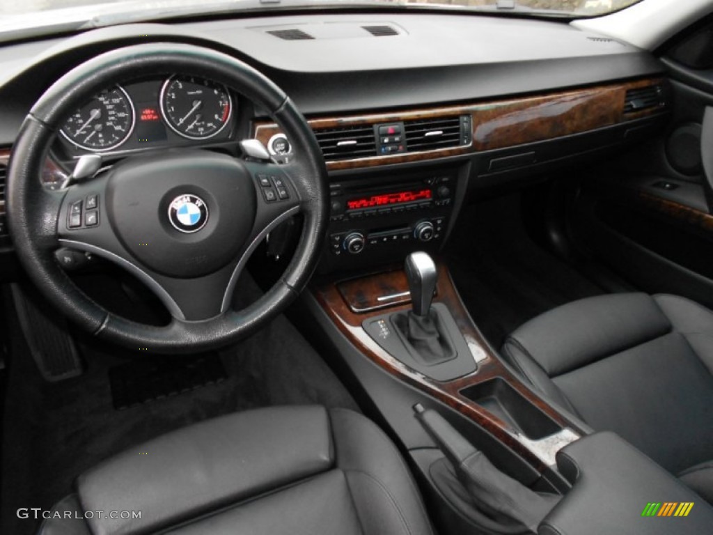 2007 BMW 3 Series 335i Sedan Black Dashboard Photo #59585025