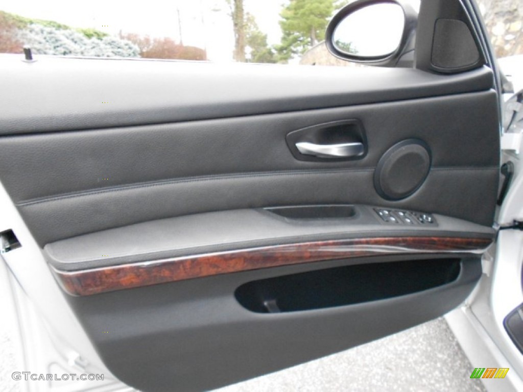 2007 BMW 3 Series 335i Sedan Black Door Panel Photo #59585134