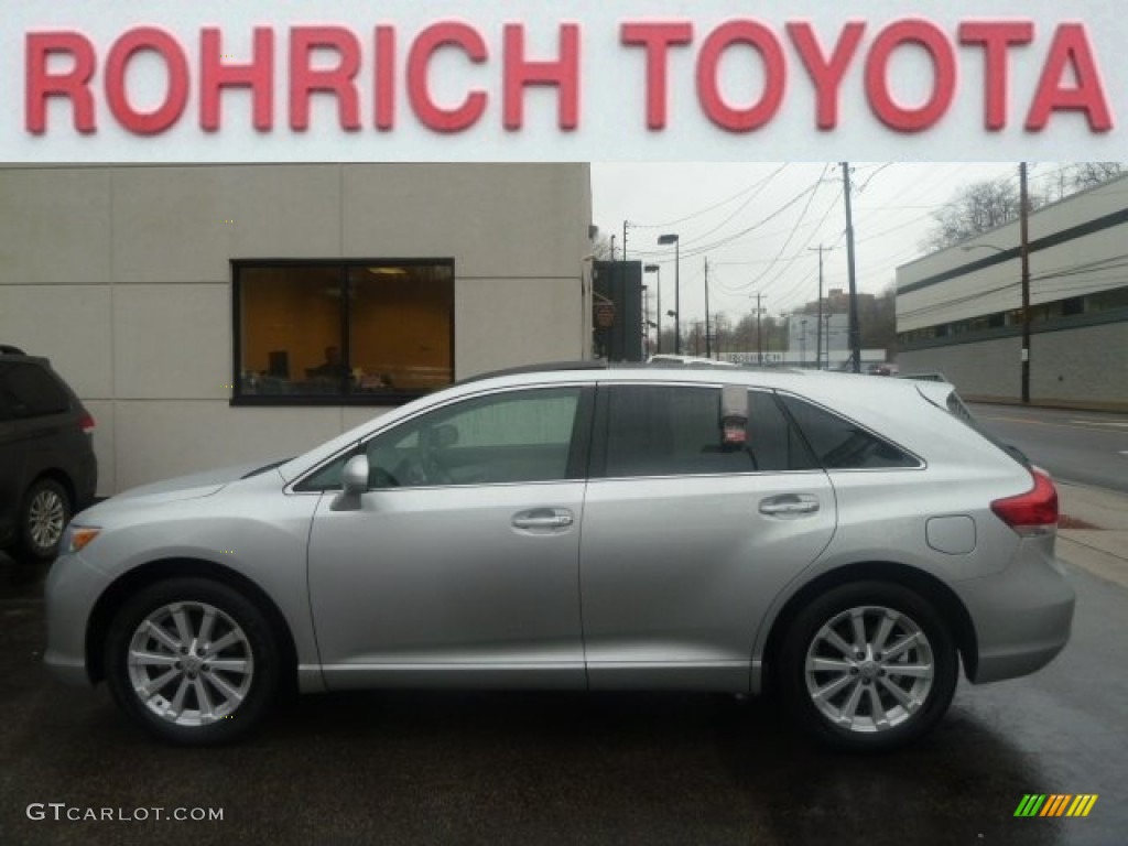 2010 Venza I4 - Classic Silver Metallic / Gray photo #1