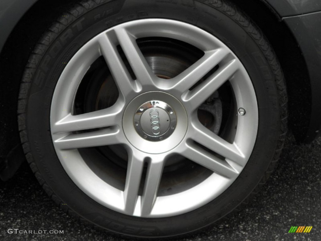 2008 Audi A4 2.0T quattro Cabriolet Wheel Photo #59585799