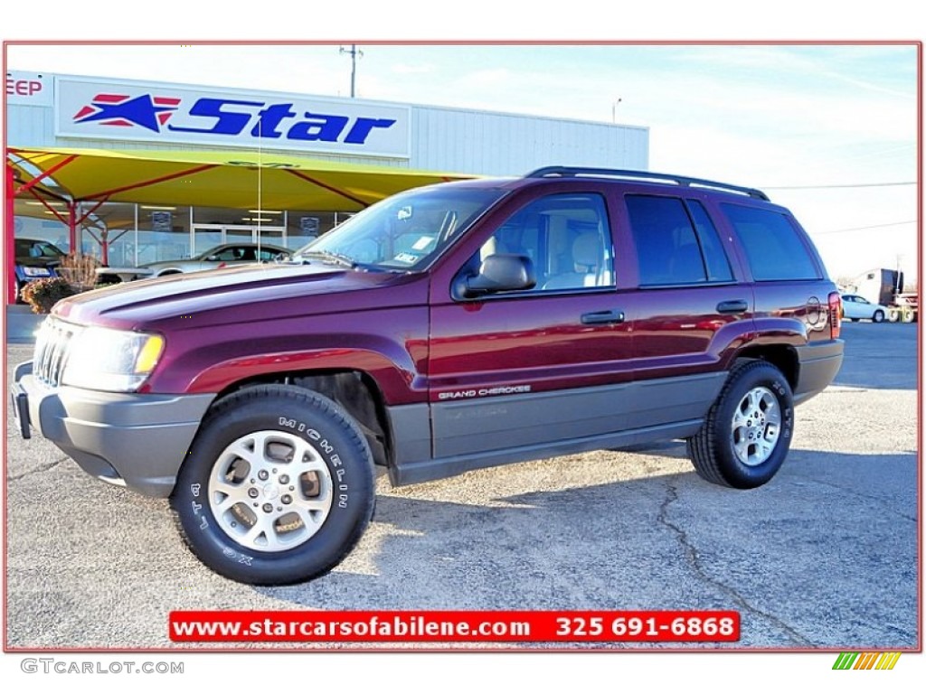 Dark Garnet Red Pearlcoat Jeep Grand Cherokee