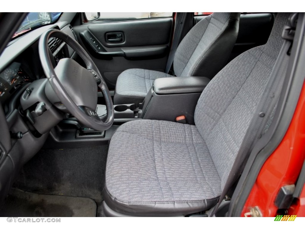 Agate Interior 2001 Jeep Cherokee Sport 4x4 Photo #59586078