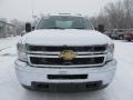 2012 Summit White Chevrolet Silverado 3500HD WT Crew Cab 4x4 Chassis  photo #6