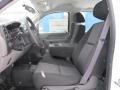 Dark Titanium 2012 Chevrolet Silverado 3500HD WT Crew Cab 4x4 Chassis Interior Color